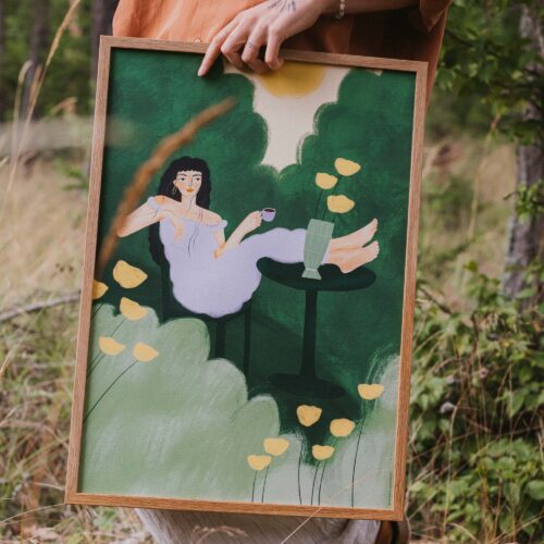 Dýchám léto, print a2