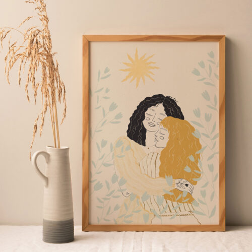 Přátelství, print a2